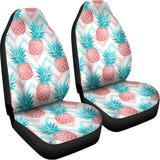 Bright Zig Zag Pineapple Pattern Print Universal Fit Car Seat Covers 102422