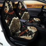 Brown And Black Snakeskin Print Universal Fit Car Seat Covers 102422