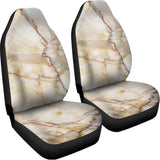 Brown Marble Print Universal Fit Car Seat Covers 102422