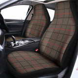 Brown Prince of Wales Check Print Universal Fit Car Seat Covers 102422