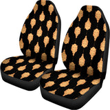 Buddha Pattern Print Universal Fit Car Seat Covers 102422
