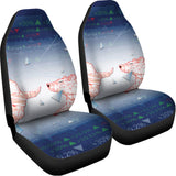 Bull And Bear Stock Market Print Universal Fit Car Seat Covers 102422