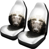 Bull Portrait Print Universal Fit Car Seat Covers 102422