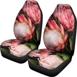 Bunches of Proteas Print Universal Fit Car Seat Covers 102422