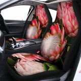 Bunches of Proteas Print Universal Fit Car Seat Covers 102422
