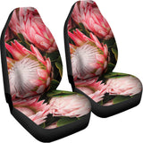 Bunches of Proteas Print Universal Fit Car Seat Covers 102422