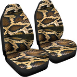 Burmese Python Snake Print Universal Fit Car Seat Covers 102422