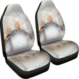 Burning Hole Print Universal Fit Car Seat Covers 102422