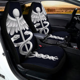 Caduceus Symbol Of Medicine Print Universal Fit Car Seat Covers 102422