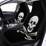 Calico Jack Pirate Flag Print Universal Fit Car Seat Covers 102422