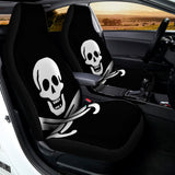 Calico Jack Pirate Flag Print Universal Fit Car Seat Covers 102422