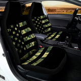 Camouflage American Flag Print Universal Fit Car Seat Covers 102422