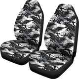Camouflage Dazzle Wings Pattern Print Universal Fit Car Seat Covers 102422