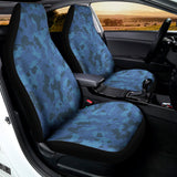 Camouflage Denim Jeans Pattern Print Universal Fit Car Seat Covers 102422
