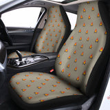 Camping Fire Pattern Print Universal Fit Car Seat Covers 102422