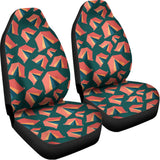 Camping Tent Pattern Print Universal Fit Car Seat Covers 102422