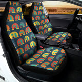 Camping Van Pattern Print Universal Fit Car Seat Covers 102422