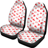 Canada Country Pattern Print Universal Fit Car Seat Covers 102422