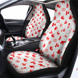 Canada Country Pattern Print Universal Fit Car Seat Covers 102422