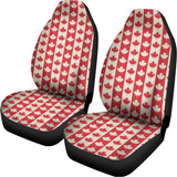 Canadian Maple Leaf Pattern Print Universal Fit Car Seat Covers 102422
