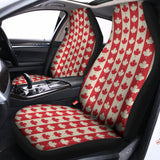 Canadian Maple Leaf Pattern Print Universal Fit Car Seat Covers 102422