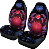 Cancer And Astrological Signs Print Universal Fit Car Seat Covers 102422