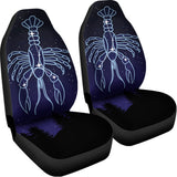 Cancer Constellation Print Universal Fit Car Seat Covers 102422