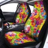 Candy And Jelly Pattern Print Universal Fit Car Seat Covers 102422