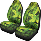Cannabis Print Universal Fit Car Seat Covers 102422