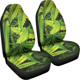 Cannabis Print Universal Fit Car Seat Covers 102422