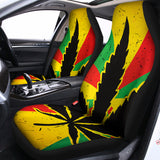 Cannabis Rasta Print Universal Fit Car Seat Covers 102422
