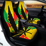 Cannabis Rasta Print Universal Fit Car Seat Covers 102422