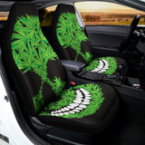 Cannabis Skull Print Universal Fit Car Seat Covers 102422