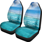 Caribbean Ocean Print Universal Fit Car Seat Covers 102422