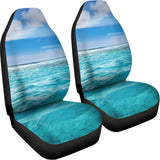 Caribbean Ocean Print Universal Fit Car Seat Covers 102422