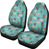 Cartoon Air Balloon Pattern Print Universal Fit Car Seat Covers 102422