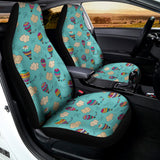 Cartoon Air Balloon Pattern Print Universal Fit Car Seat Covers 102422