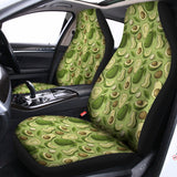Cartoon Avocado Pattern Print Universal Fit Car Seat Covers 102422