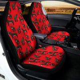 Cartoon Balearic Donkey Pattern Print Universal Fit Car Seat Covers 102422