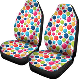 Cartoon Balloon Pattern Print Universal Fit Car Seat Covers 102422