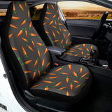 Cartoon Carrot Pattern Print Universal Fit Car Seat Covers 102422