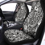 Cartoon Casino Card Pattern Print Universal Fit Car Seat Covers 102422
