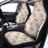 Cartoon Corgi Pattern Print Universal Fit Car Seat Covers 102422