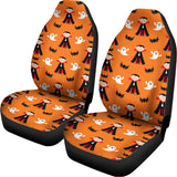 Cartoon Dracula Pattern Print Universal Fit Car Seat Covers 102422