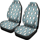 Cartoon Emperor Penguin Pattern Print Universal Fit Car Seat Covers 102422