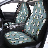 Cartoon Emperor Penguin Pattern Print Universal Fit Car Seat Covers 102422