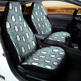 Cartoon Emperor Penguin Pattern Print Universal Fit Car Seat Covers 102422