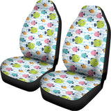 Cartoon Fish Pattern Print Universal Fit Car Seat Covers 102422
