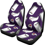 Cartoon Ghost Pattern Print Universal Fit Car Seat Covers 102422