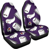 Cartoon Ghost Pattern Print Universal Fit Car Seat Covers 102422